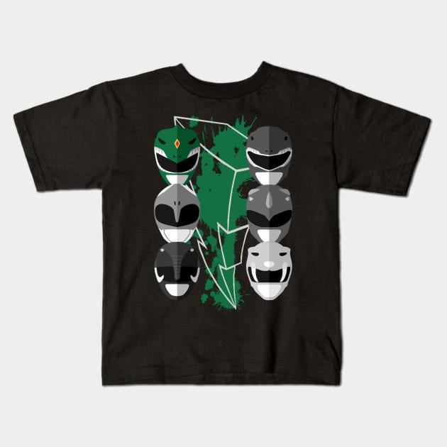 It's Morphin Time - Dragonzord Kids T-Shirt by Vitalitee